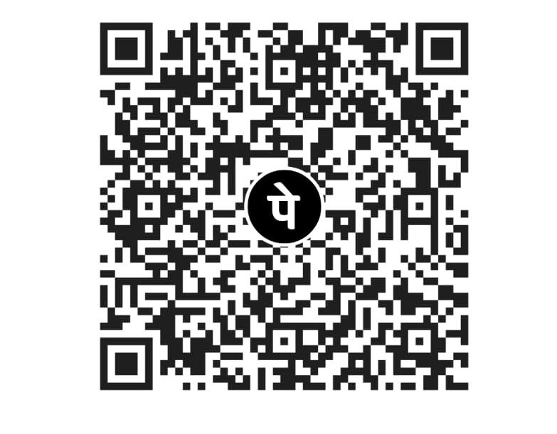 Scan to donate via UPI